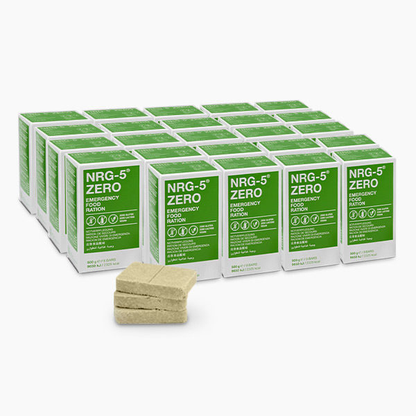 NRG-5 ZERO Notration Notvorrat glutenfrei, 15 Jahre haltbar