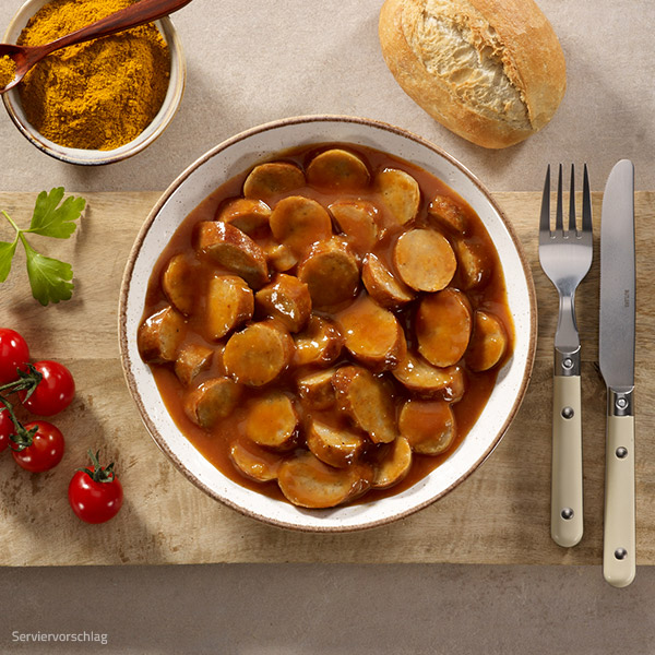 Notvorrat Currywurst, 10 Jahre haltbar - ration1
