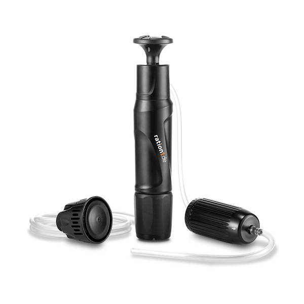 Wasserfilter Outdoor - Mobiler Trinkwasserfilter für Notfall, Survival und Natur