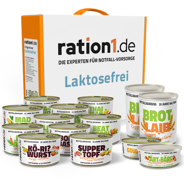 5 Tage Notvorrat Laktosefrei