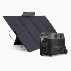 EcoFlow Delta Pro Powerstation & Solarpanel 400 Watt - Insellösung