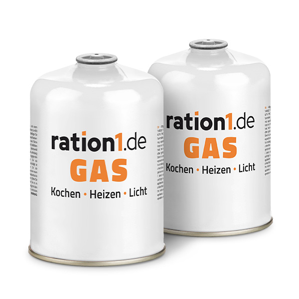 ration1 Gaskartusche 450 g - 2er Set