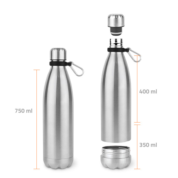 Isolierflasche mit Geheimfach