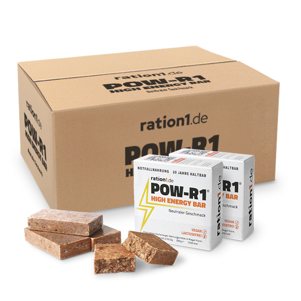 POW-R1® High Energy Notvorrat - 24 Tage-Vorrat, 20 Jahre haltbar