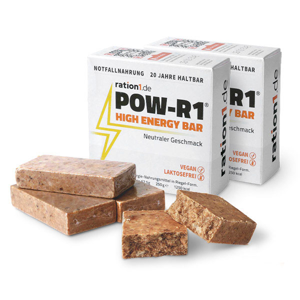 POW-R1® High Energy Notvorrat - 1 Tages-Vorrat, 20 Jahre haltbar