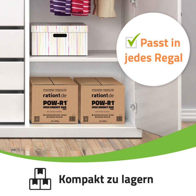 POW-R1® ZERO - kompakt zu lagern