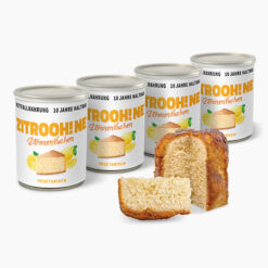 Zitronenkuchen Notration Dosenkuchen, 10 Jahre haltbar - ration1