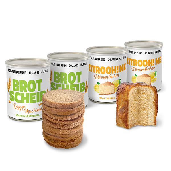 Back-Street Probierpaket Dosenbrot und Kuchen, 10 Jahre haltbar - ration1