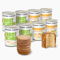 Back-Street Probierpaket Dosenbrot und Kuchen, 10 Jahre haltbar - ration1