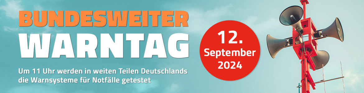 Bundesweiter Warntag 2024